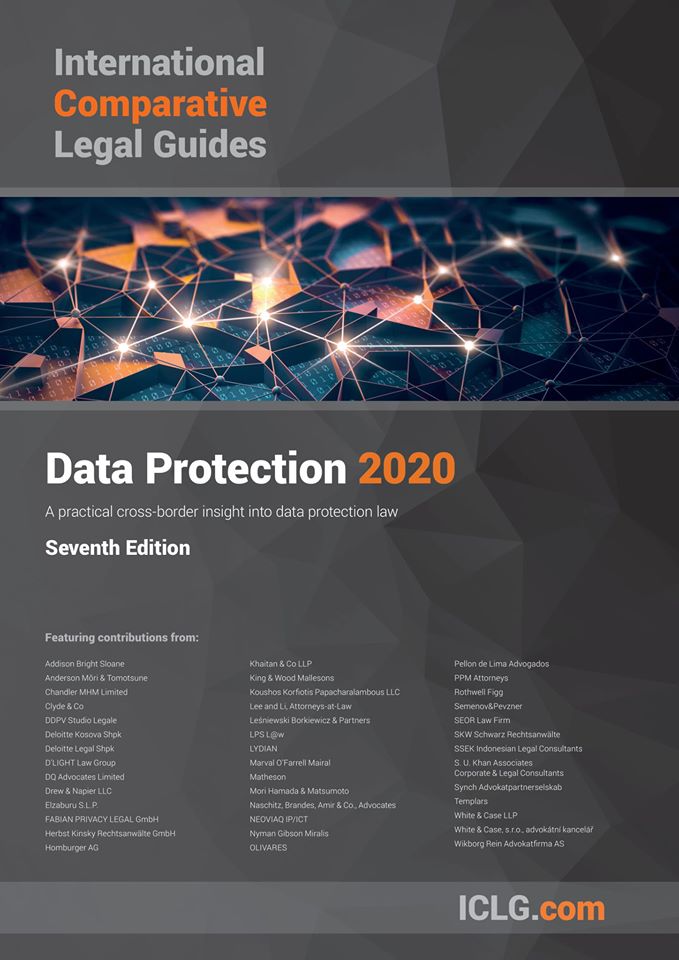 Data Protection Laws and Regulations 2020의 표지 사진
